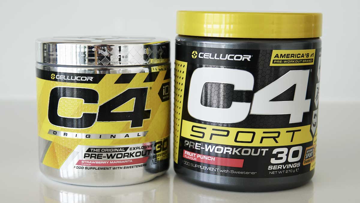 Cellucor C4 vs C4 Sport Pre Workouts