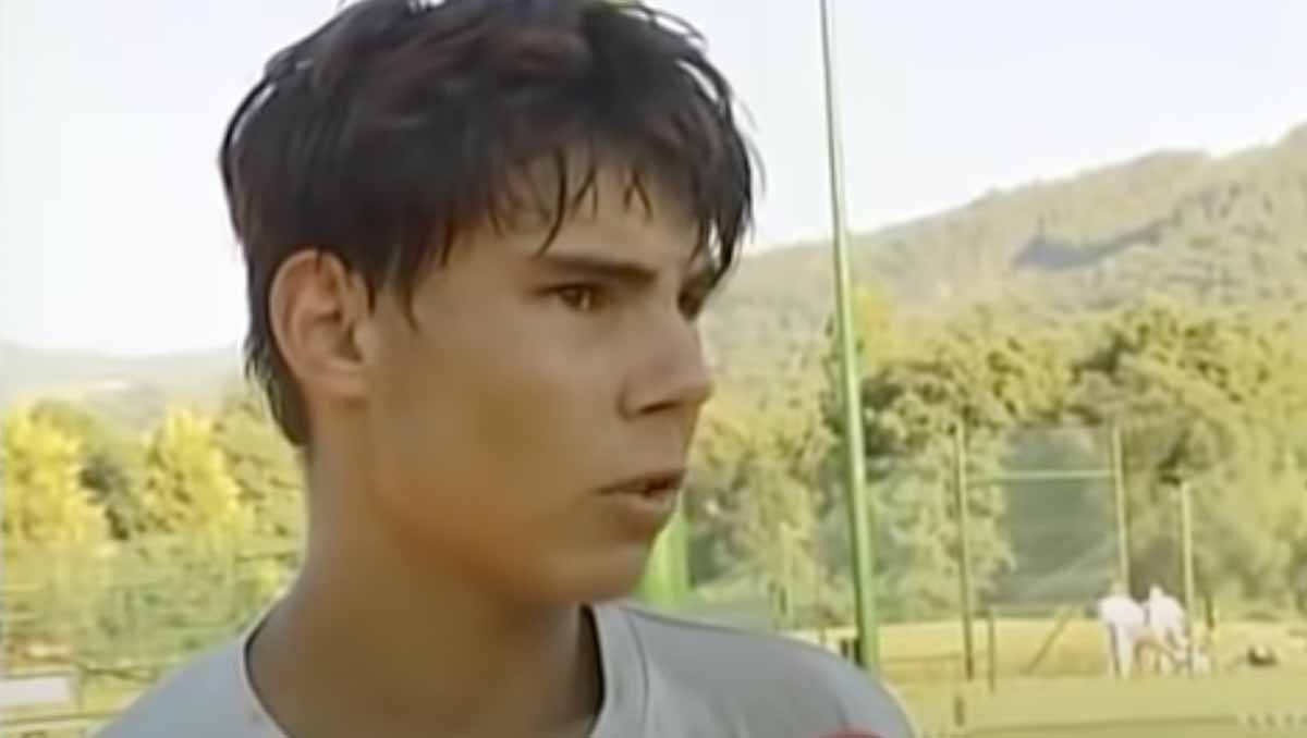 A 16-year-old Rafael Nadal