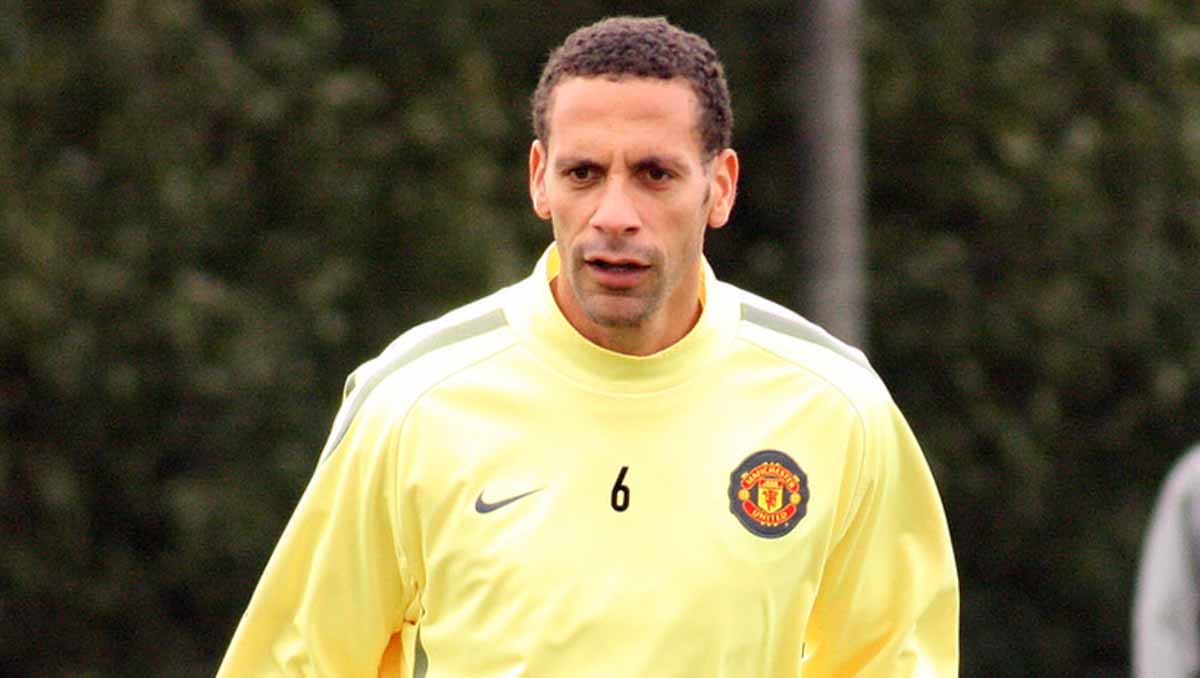 Former Manchester United defender Rio Ferdinand, pictured in training in 2011